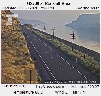 US730 at Rockfall WB